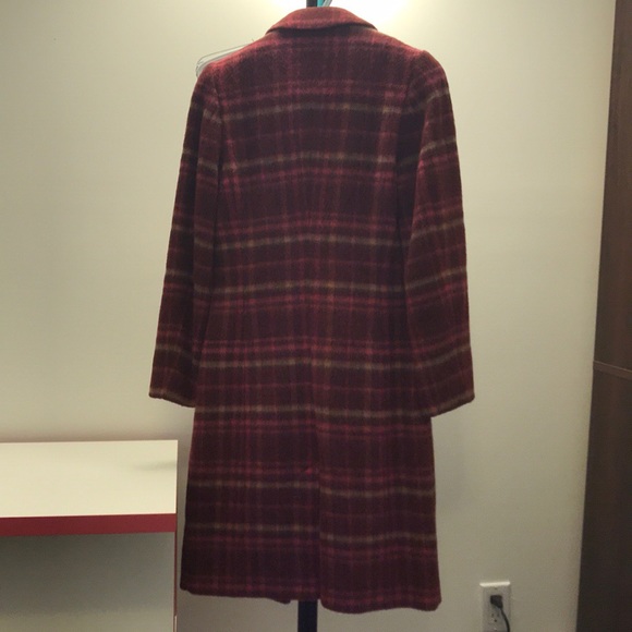 Fall Winter Women's Retro Wool blend Overcoat - Picture 3 of 3